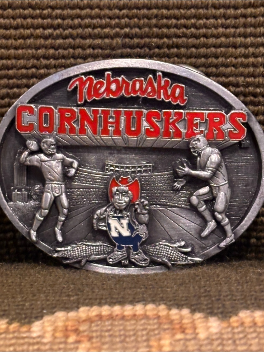 Nebraska CORNHUSKERS Limited Edition buckle